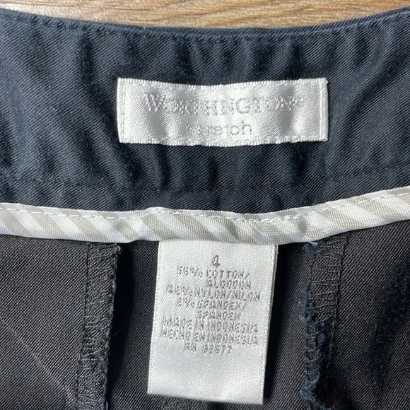 Worthington Navy Women's Shorts - Picture 2 of 6